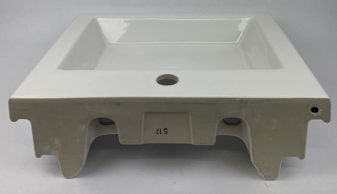 Duravit 079050 00 001 White Wall-Mount Sink Wash Basin 19.5″ w/ Wonder Gliss