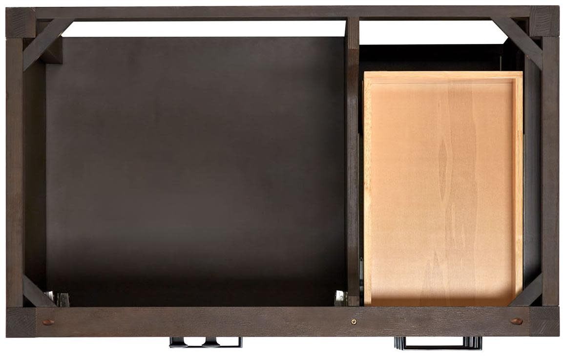 Ariel A037S-L-VO Cambridge 37″ – Brown Oak / Carrara White Marble / Satin Brass