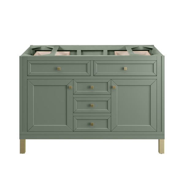 48″ James Martin Chicago 503-V48-SC-3CSP Vanity Cabinet Charcoal Soapstone Top