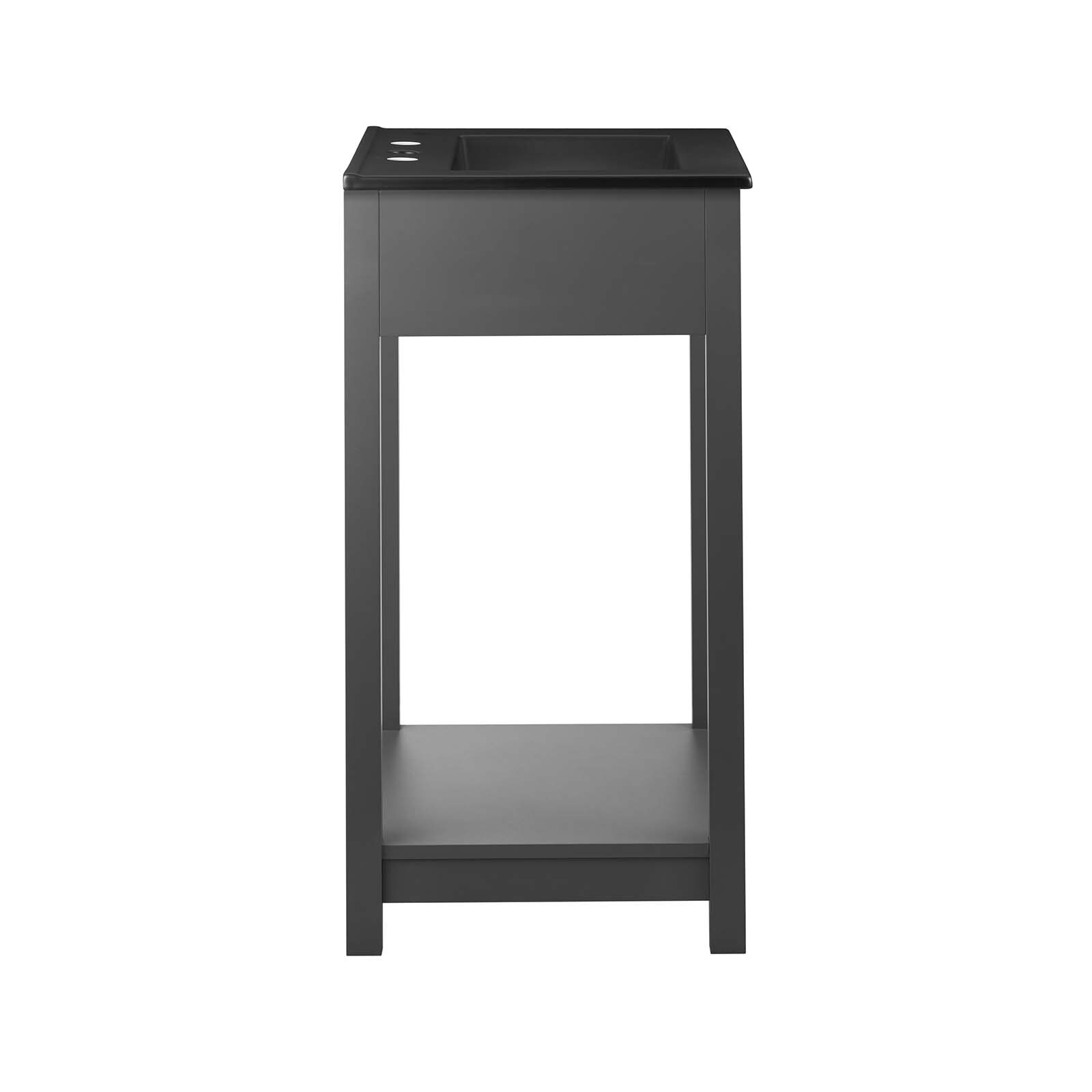 Modway Altura 24″ Bathroom Vanity in Gray Black