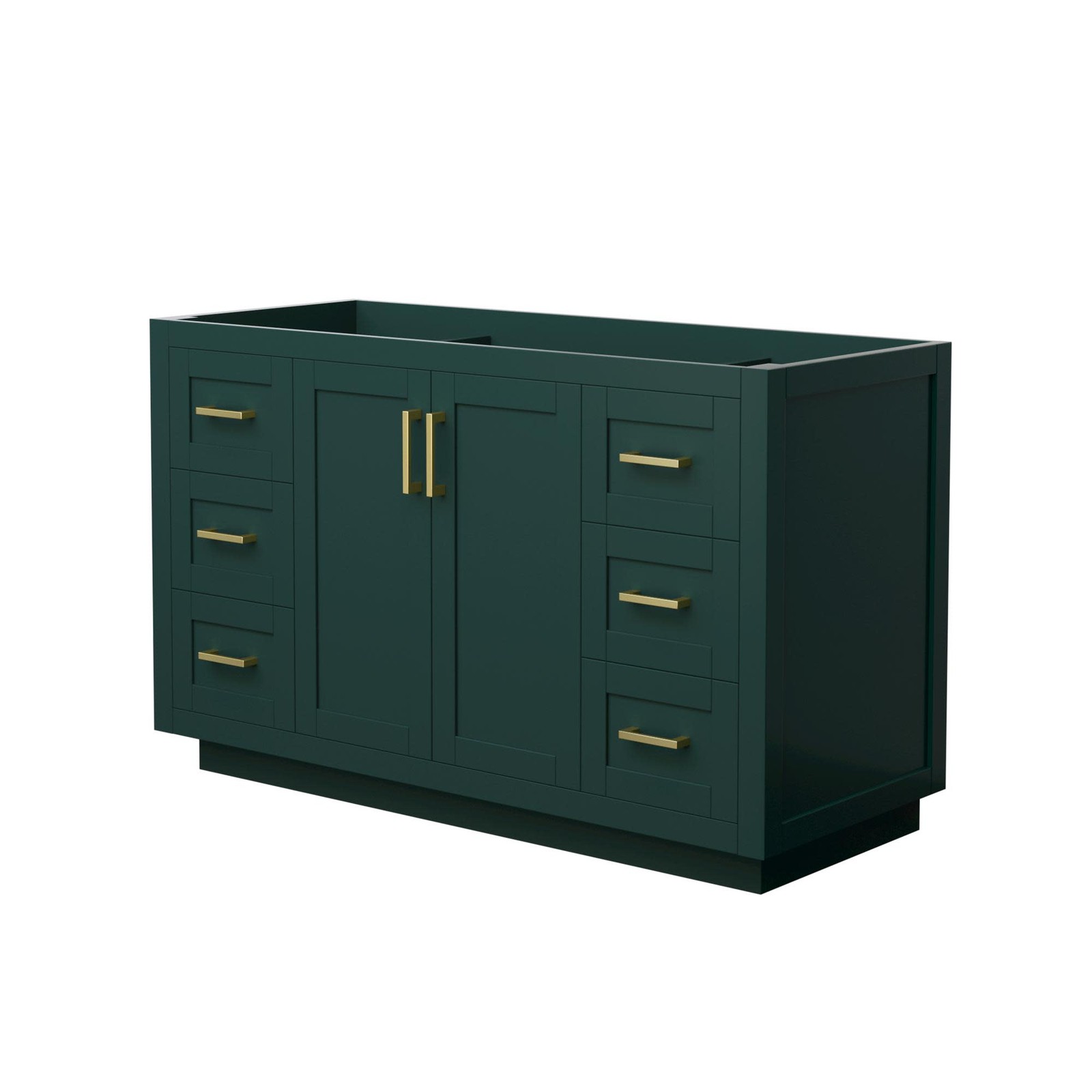 Wyndham Collection WCF2929-54S-CX-MXX Miranda 54″ Single – Green / Brushed Gold