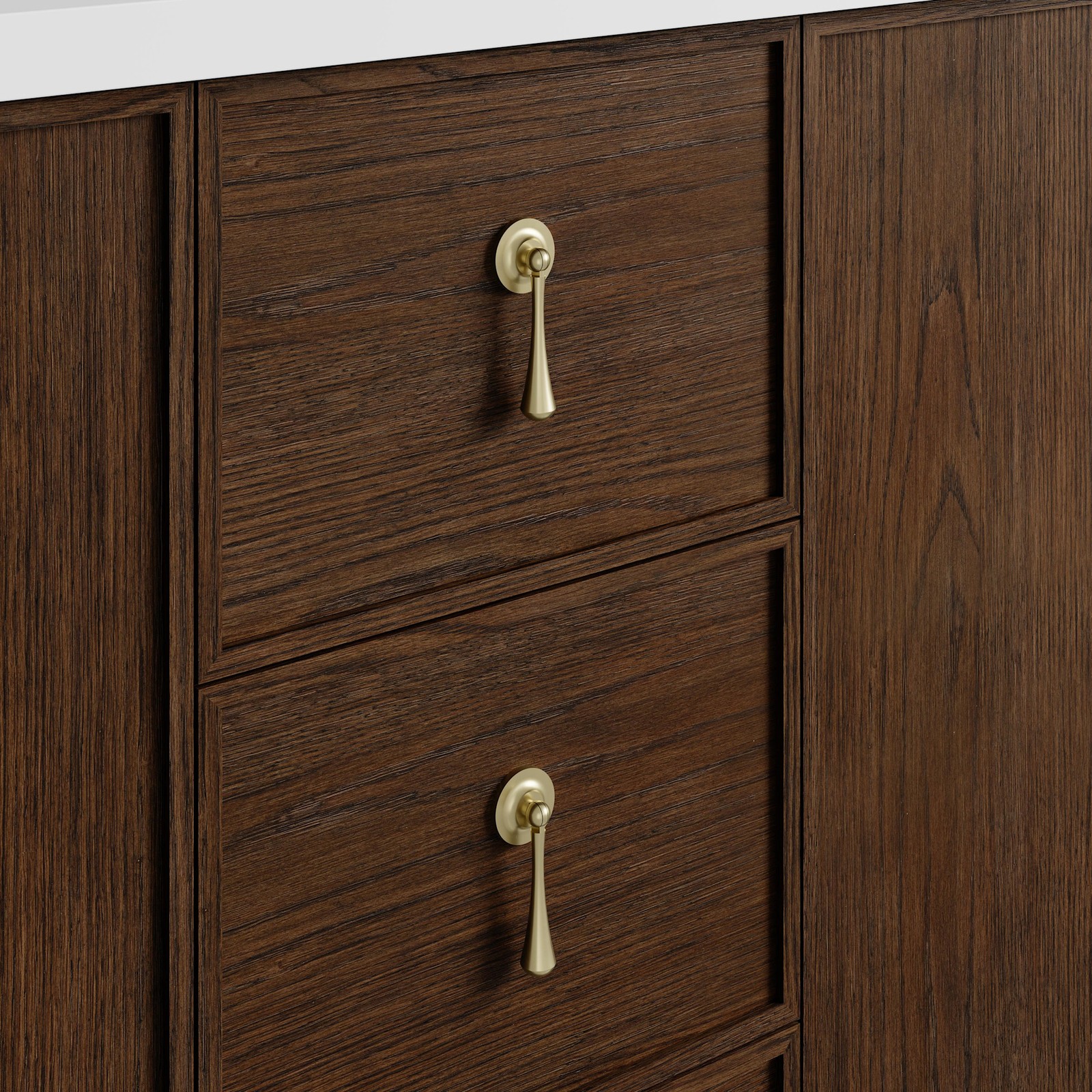 James Martin Vanities D680-V72-3ENC Kinnsden 72″ – Sable Oak