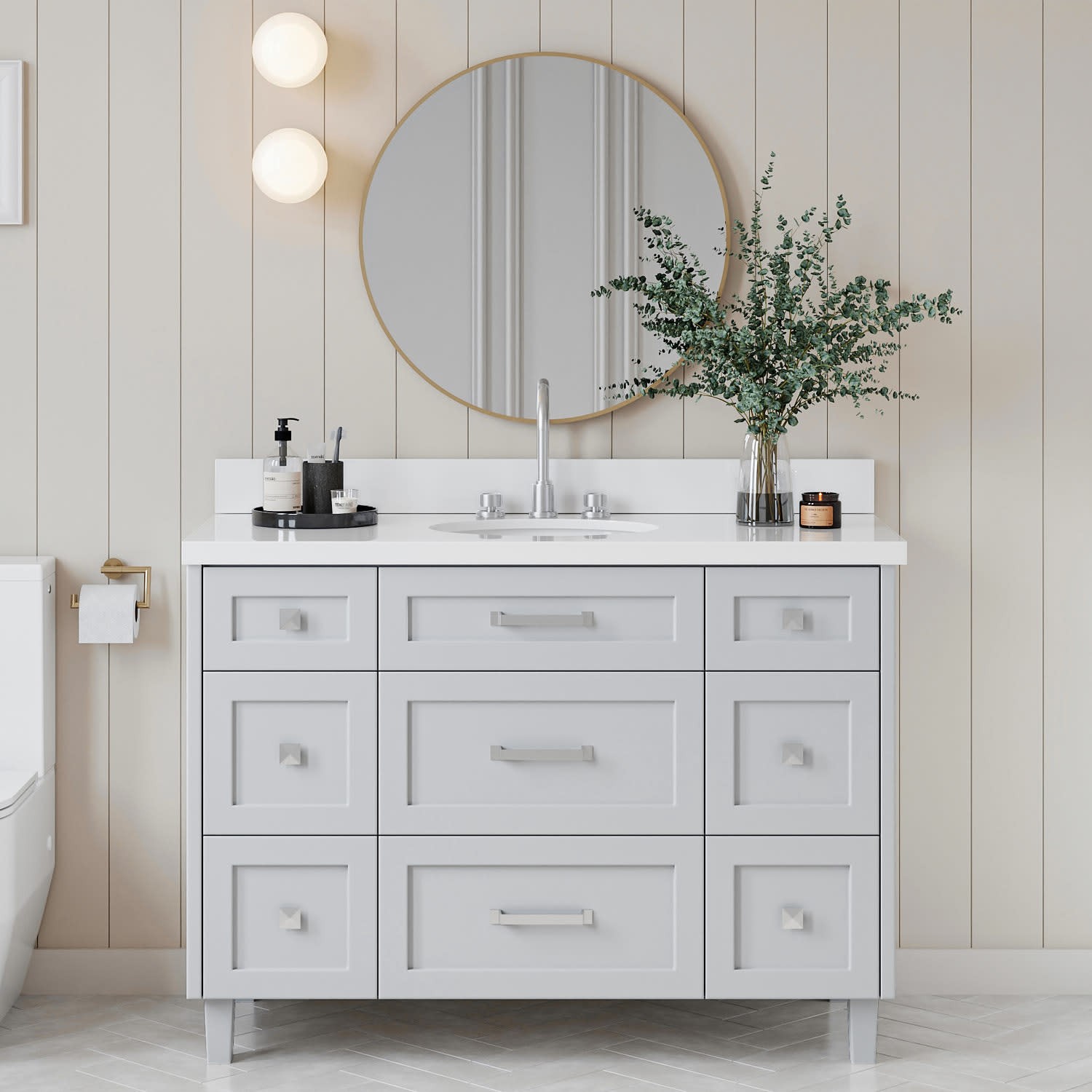 Ariel B49WQOVO Monroe 48″ – White
