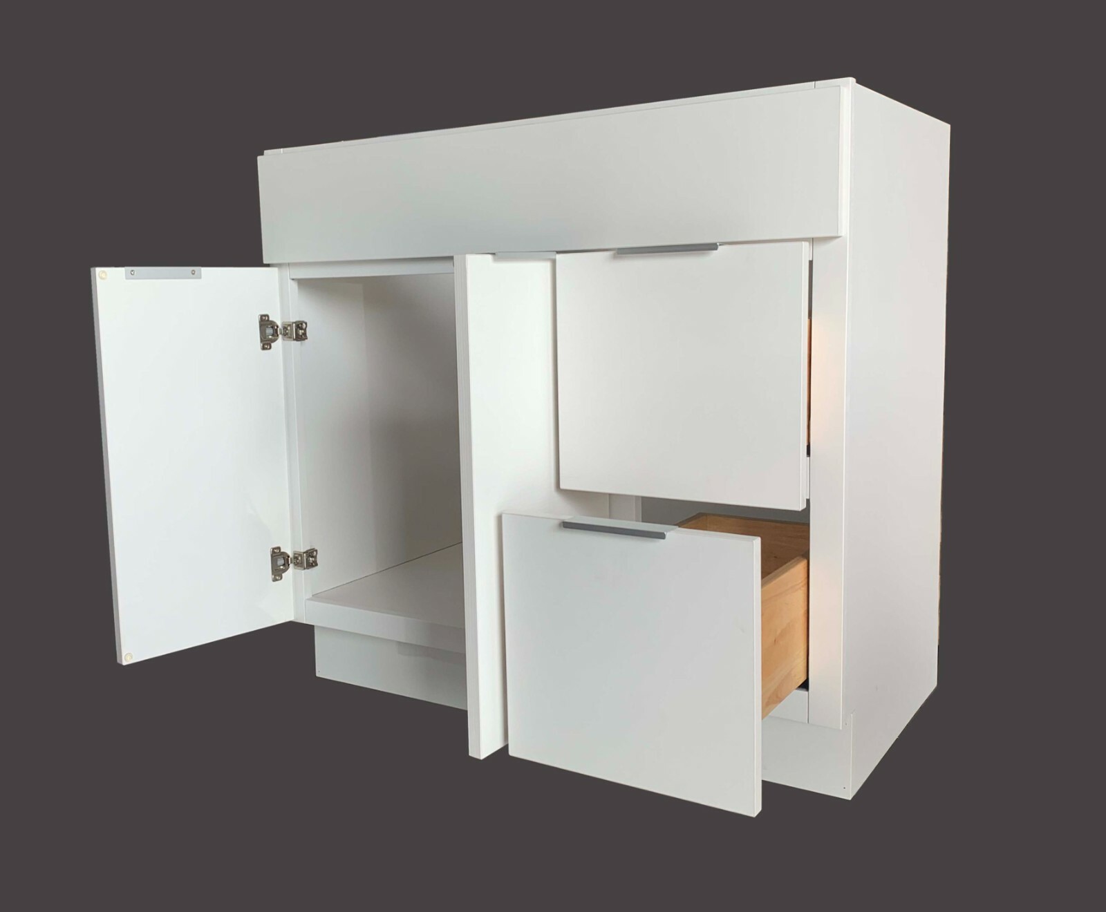 NITURRA Moderno Series – 36″ Bathroom Vanity Flat Door Style RTA Cabinet base