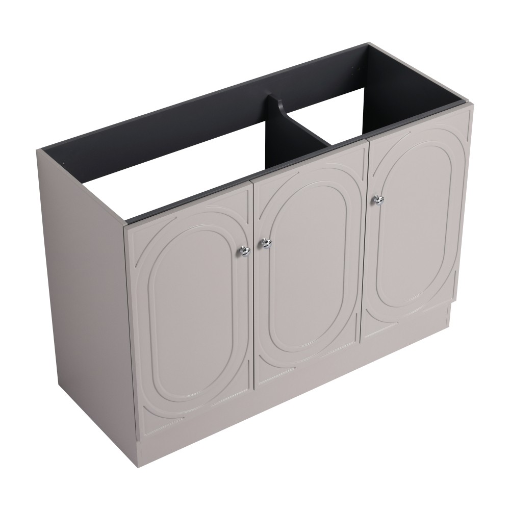 Freestanding Bathroom Vanity with Two Soft-Close Cabinet Doors