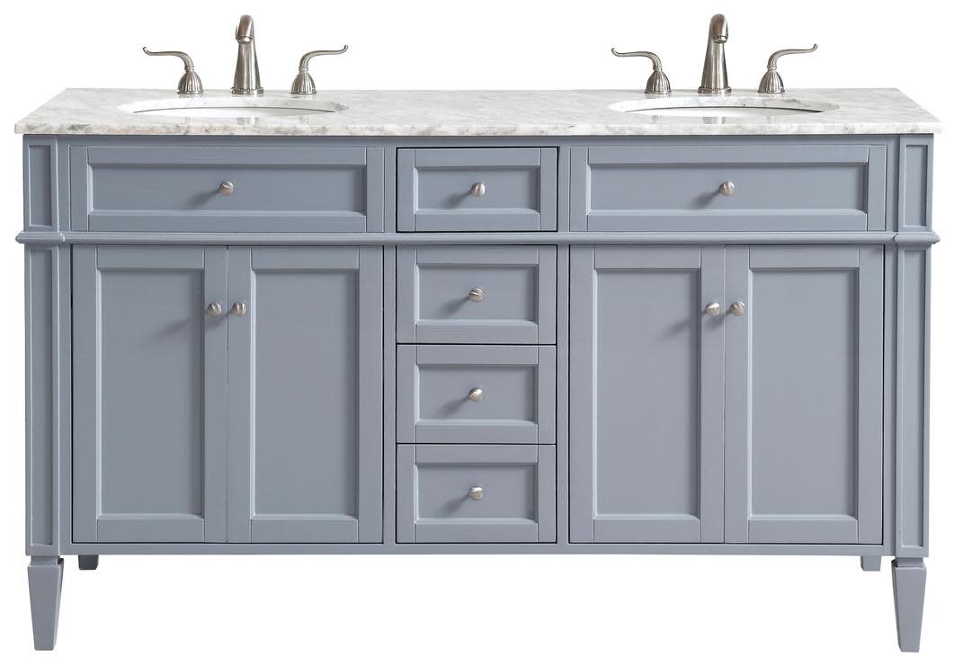 Elegant Lighting VF12560D Park Avenue 60″ – Grey