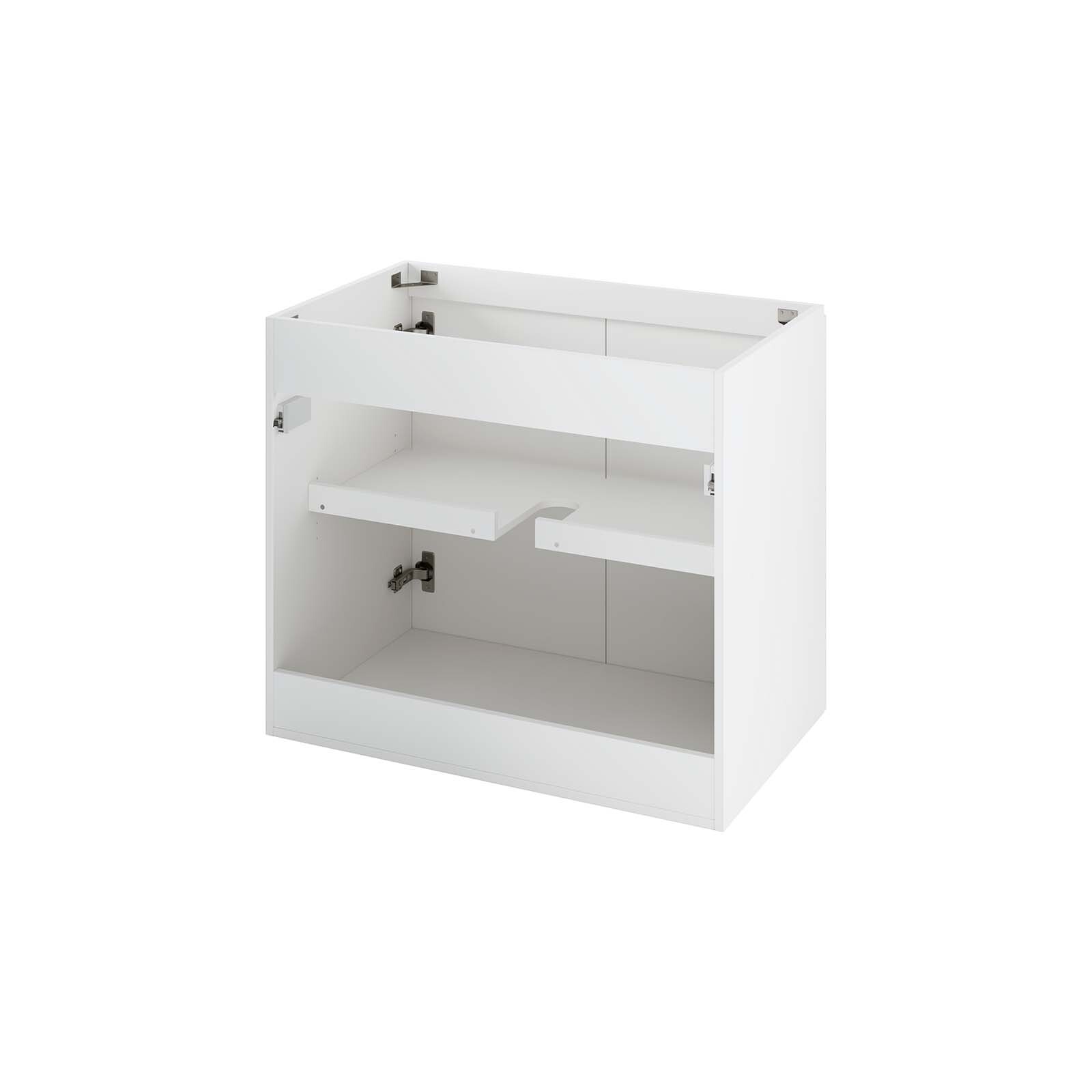 Modway Vitality 30″ Wall-Mount Bathroom Vanity in White