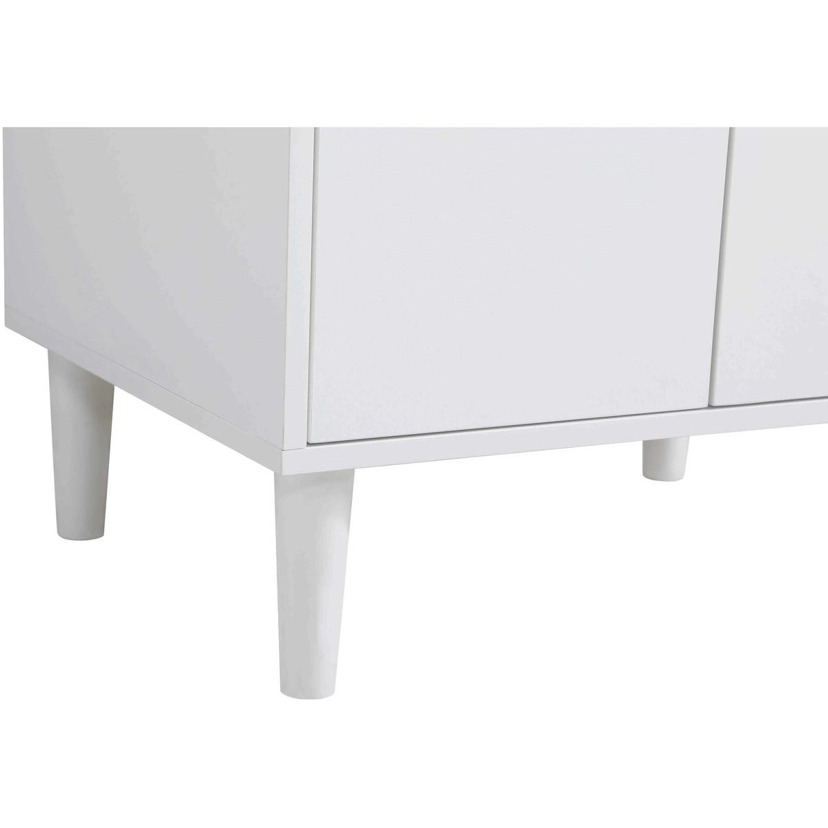 Elegant Lighting VF25024MWH Chandler 24 X 34 inch White Bathroom Vanity Cabinet