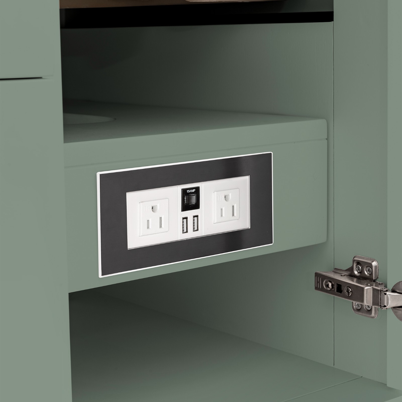 72in James Martin Breckenridge 330-V72-SC Vanity Base Only, Smokey Celadon