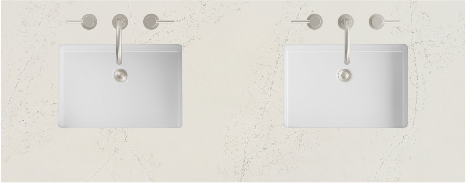 James Martin Vanities 050-S60D-SNK 60″ Stone Composite Vanity Top – Siberian