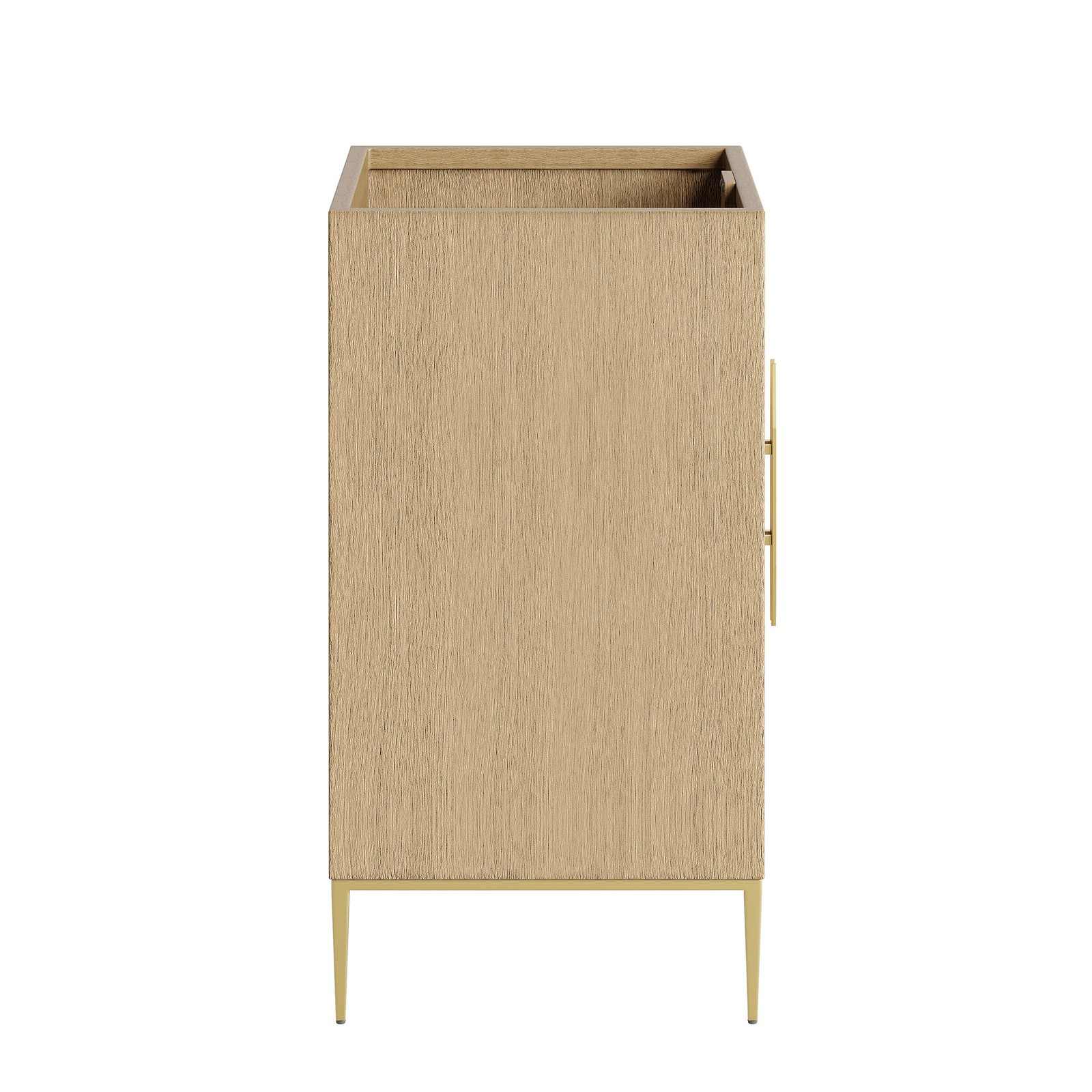 Modway Awaken 24″ Bathroom Vanity Cabinet in Oak – Sink Basin Not Included