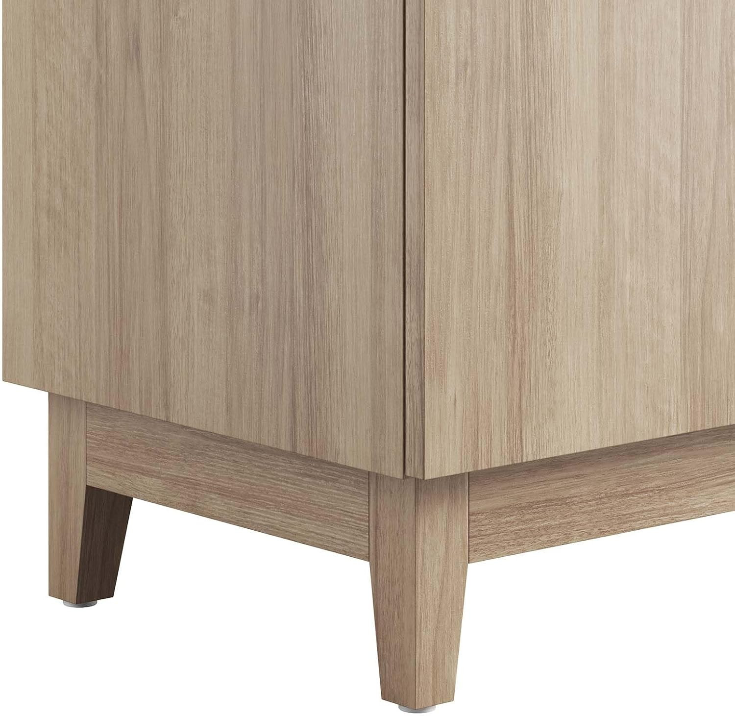 36″ Oak Bathroom Vanity Cabinet – Sink Basin Not Included, EEI-6400-OAK