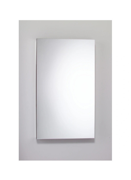 Robern MP24D4FPLE 23 1/4 Frameless Electric Single Door Mirror Medicine Cabinet