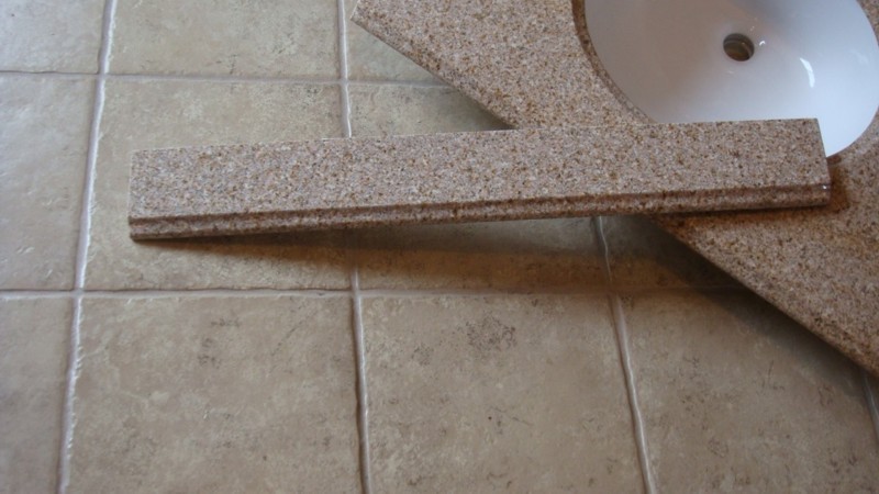 Granite Vanity Top 31 in x 22 in -Beige