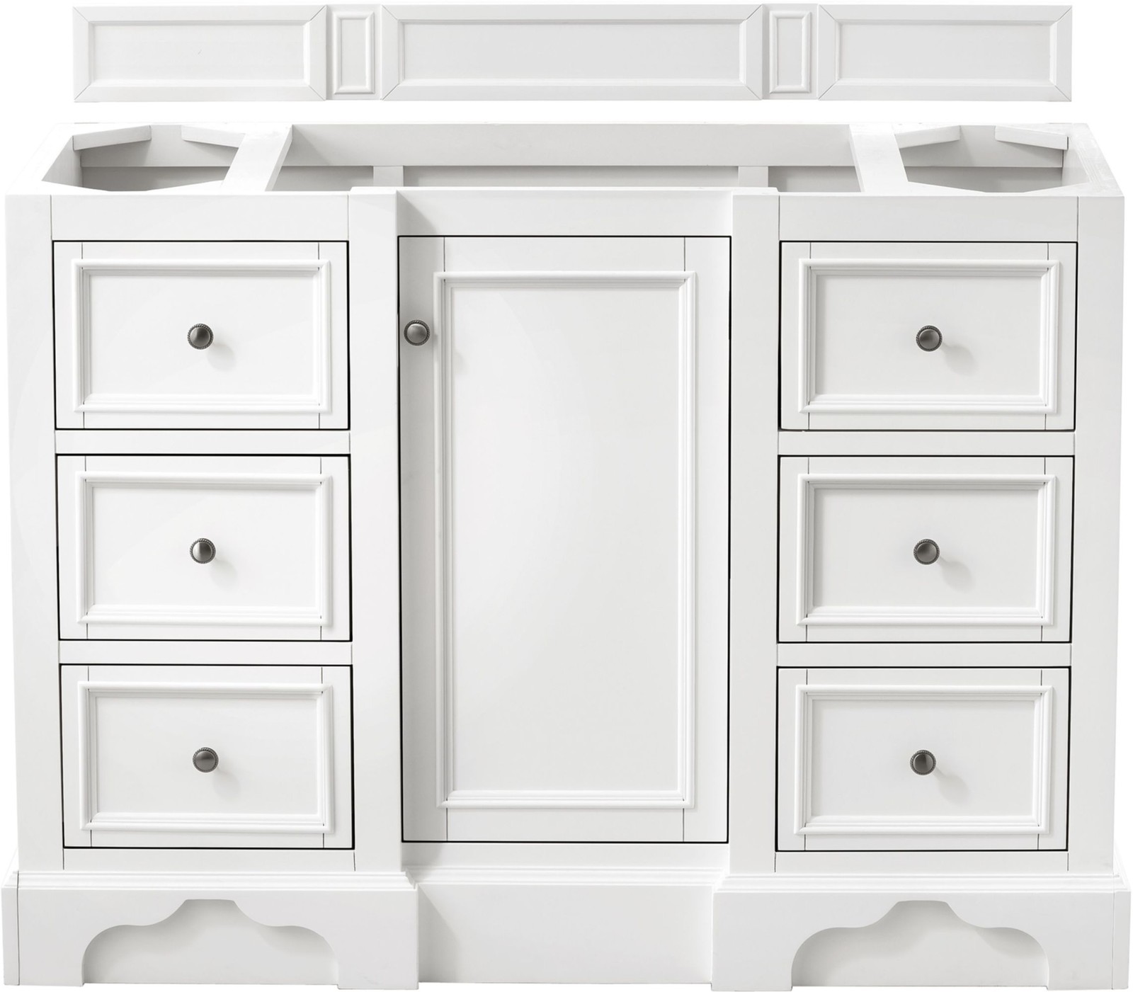 James Martin Vanities 825-V48 De Soto 50″ Single – White
