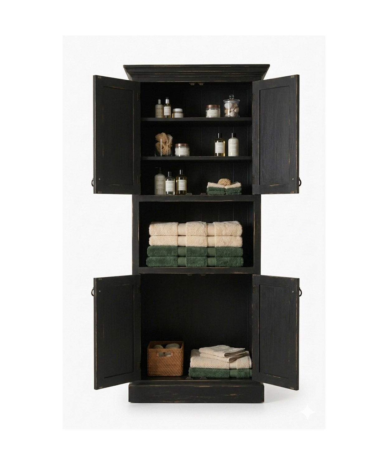 Abbot Rustic Bathroom Vanity