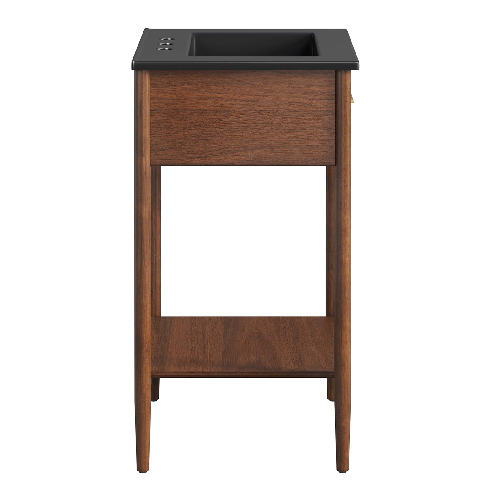 Zaire 24″ Bathroom Vanity in Walnut Black