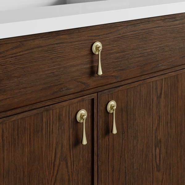 36″ James Martin Kinnsden D680-V36-SBK Single Vanity Cabinet Light Sable Oak