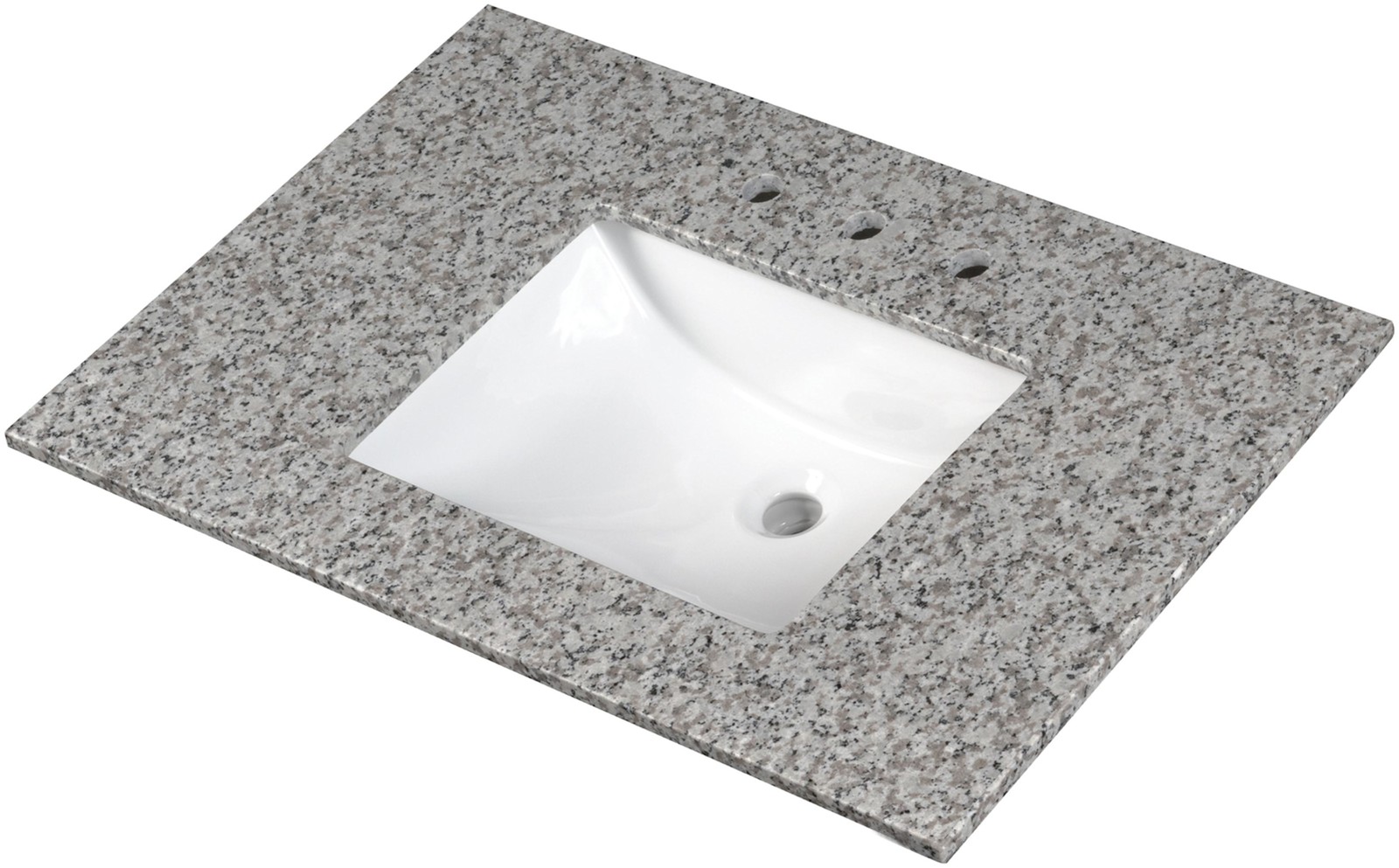 Ackland AKFVNG37X22P-SB LustreLine 37 in. x 22 in. Integrated – Silver Marin