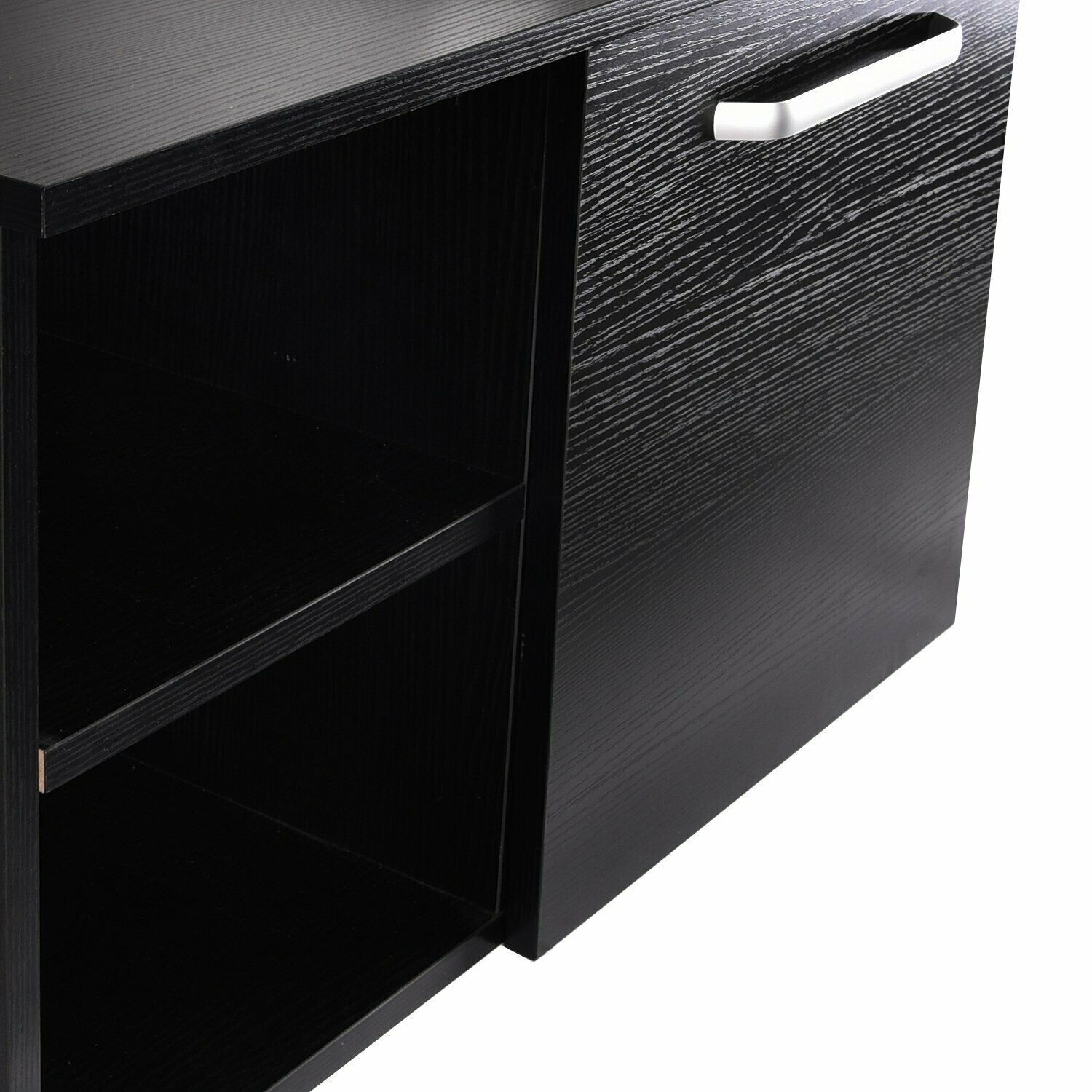28″ Floating Bathroom Vanity Set Tempered Glass Vessel Sink Wall Mounted Cabinet