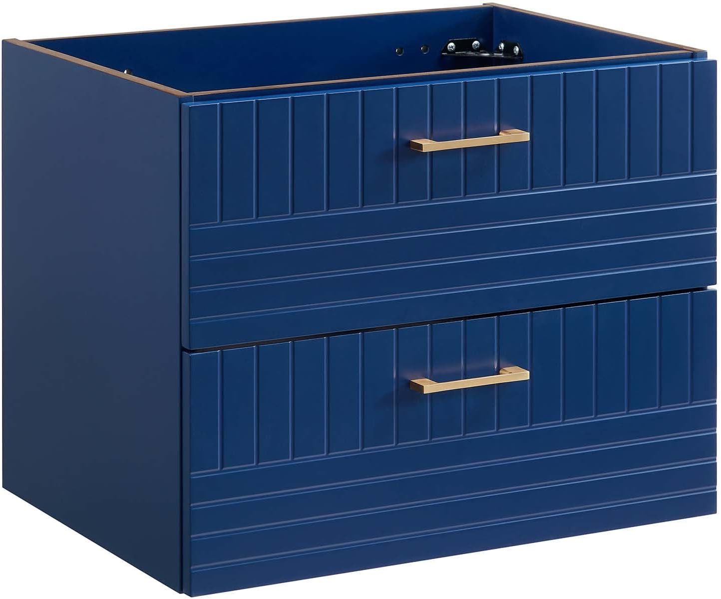 Stylish Daybreak 24″ Blue Wall-Mount Bathroom Vanity Cabinet – Sink Not Included