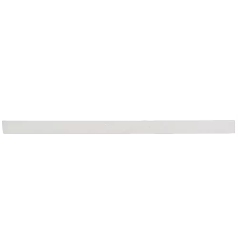 61 In. W Cultured Marble Vanity Backsplash in White