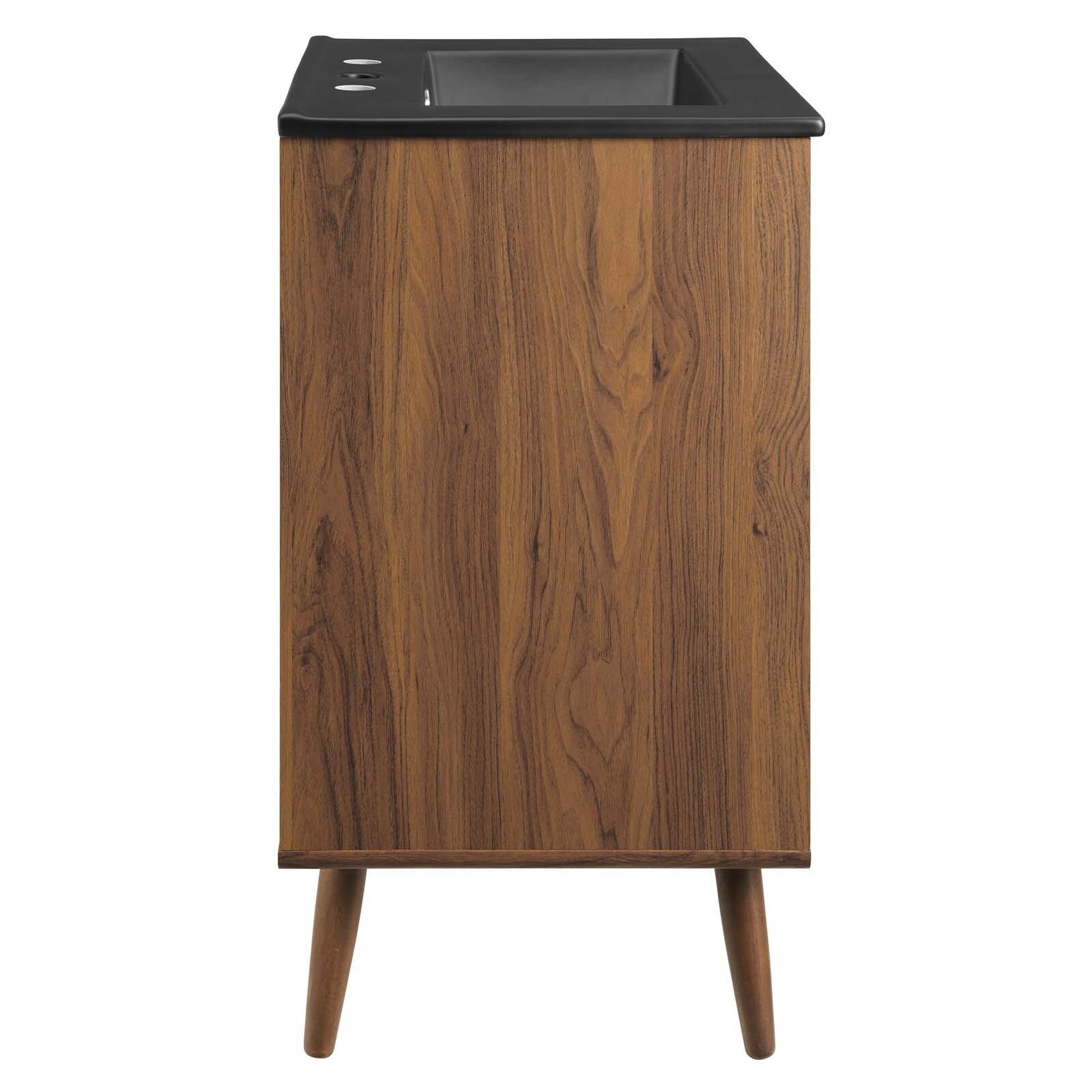 Modway Transmit 24″ Bathroom Vanity In White Black
