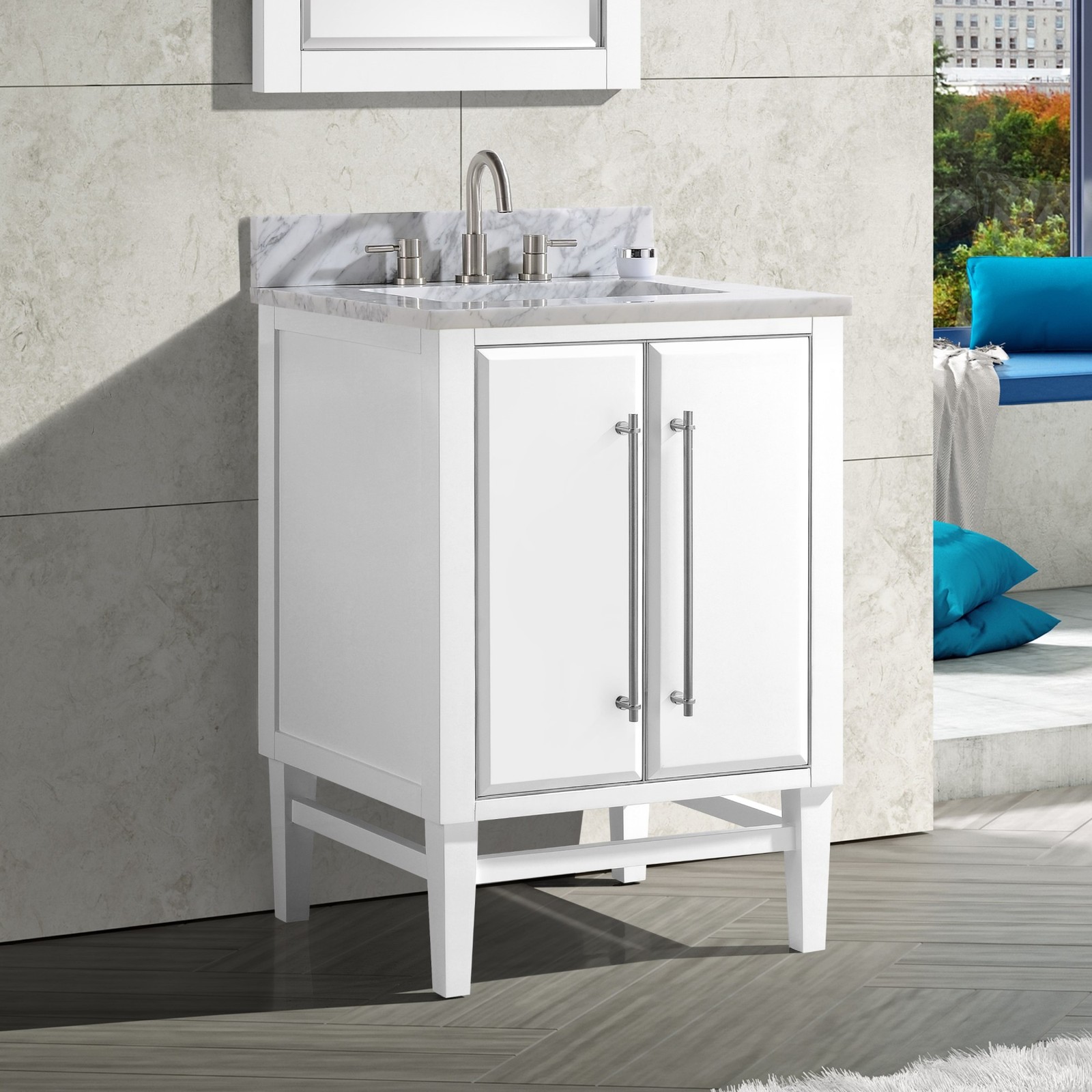 Avanity MASON-V24-S Mason 24″ Single – White