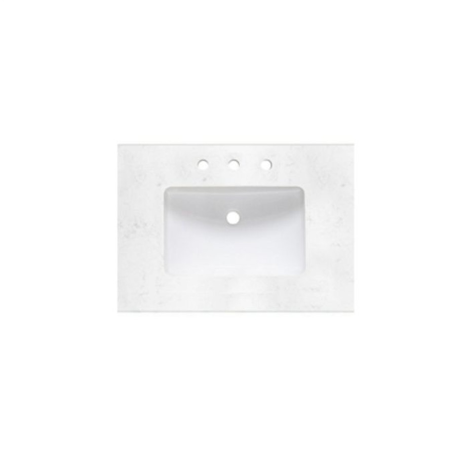 Fairmont Designs 31″ Rectangular Quartz Vanity Top – TQ2-S3122CQ8