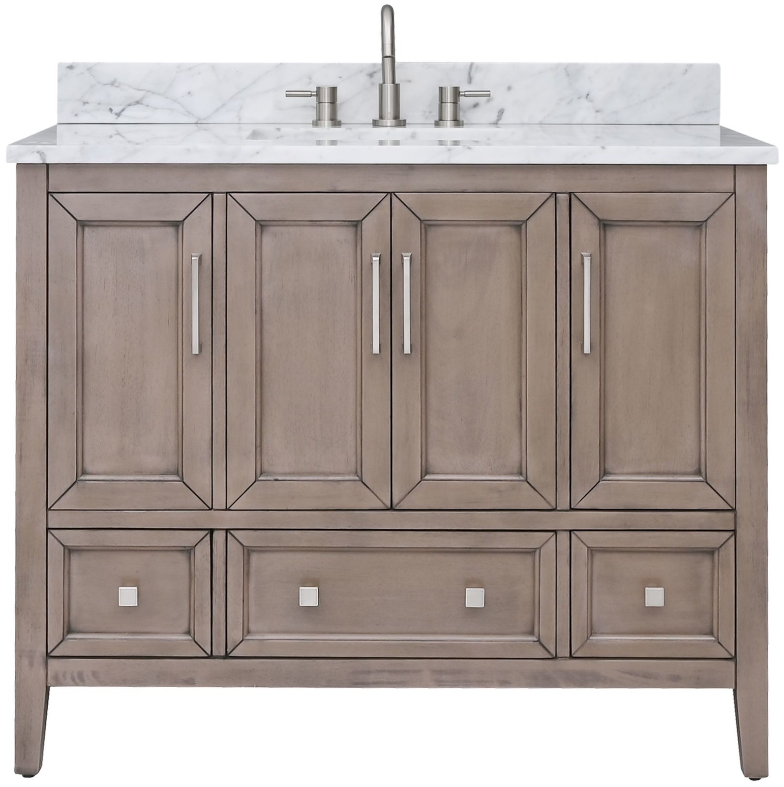 Avanity EVERETTE-VS43-WD-C Everette 42″ Single Basin Vanity Set – MultiColor