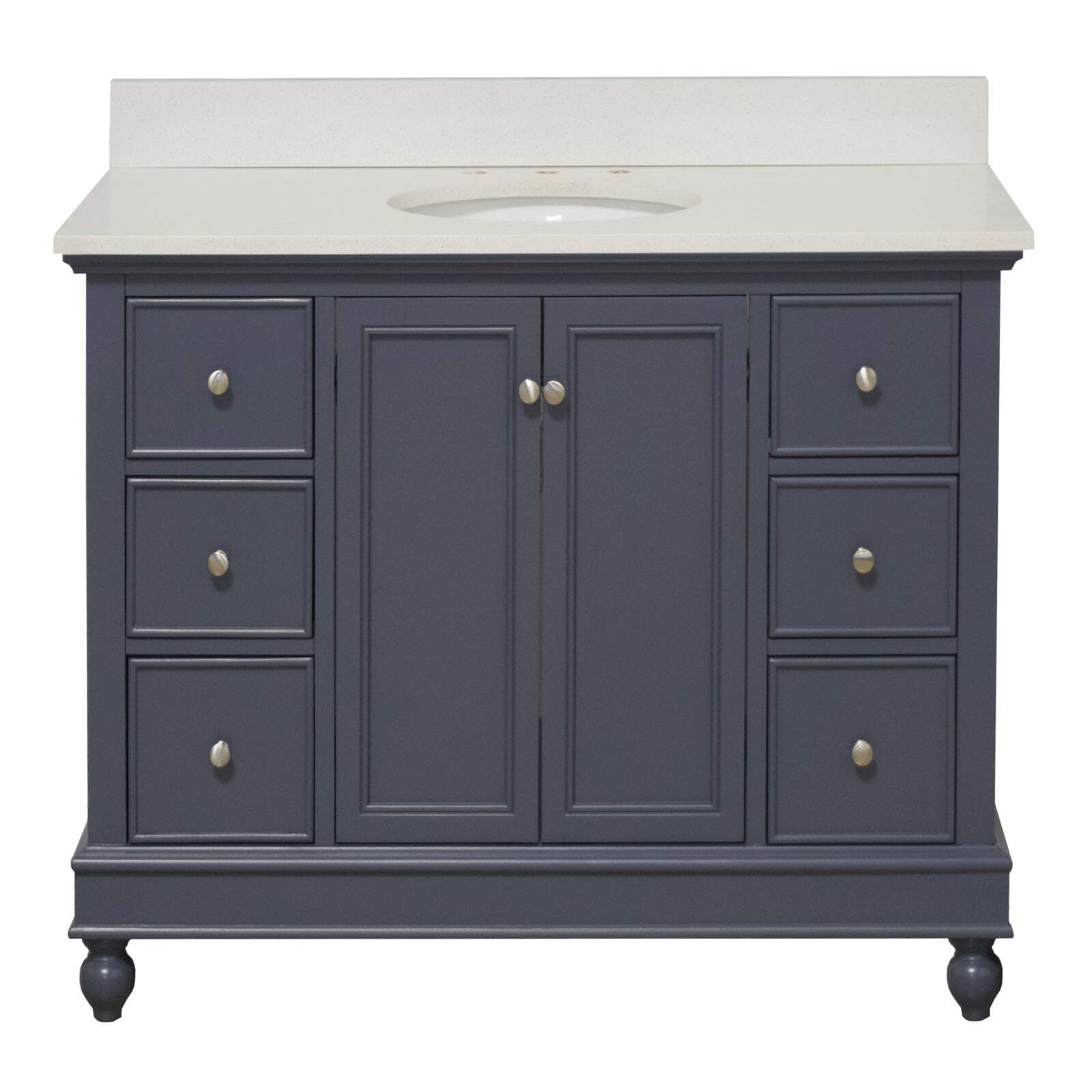 Bella 48-inch Vanity with Quartz Top