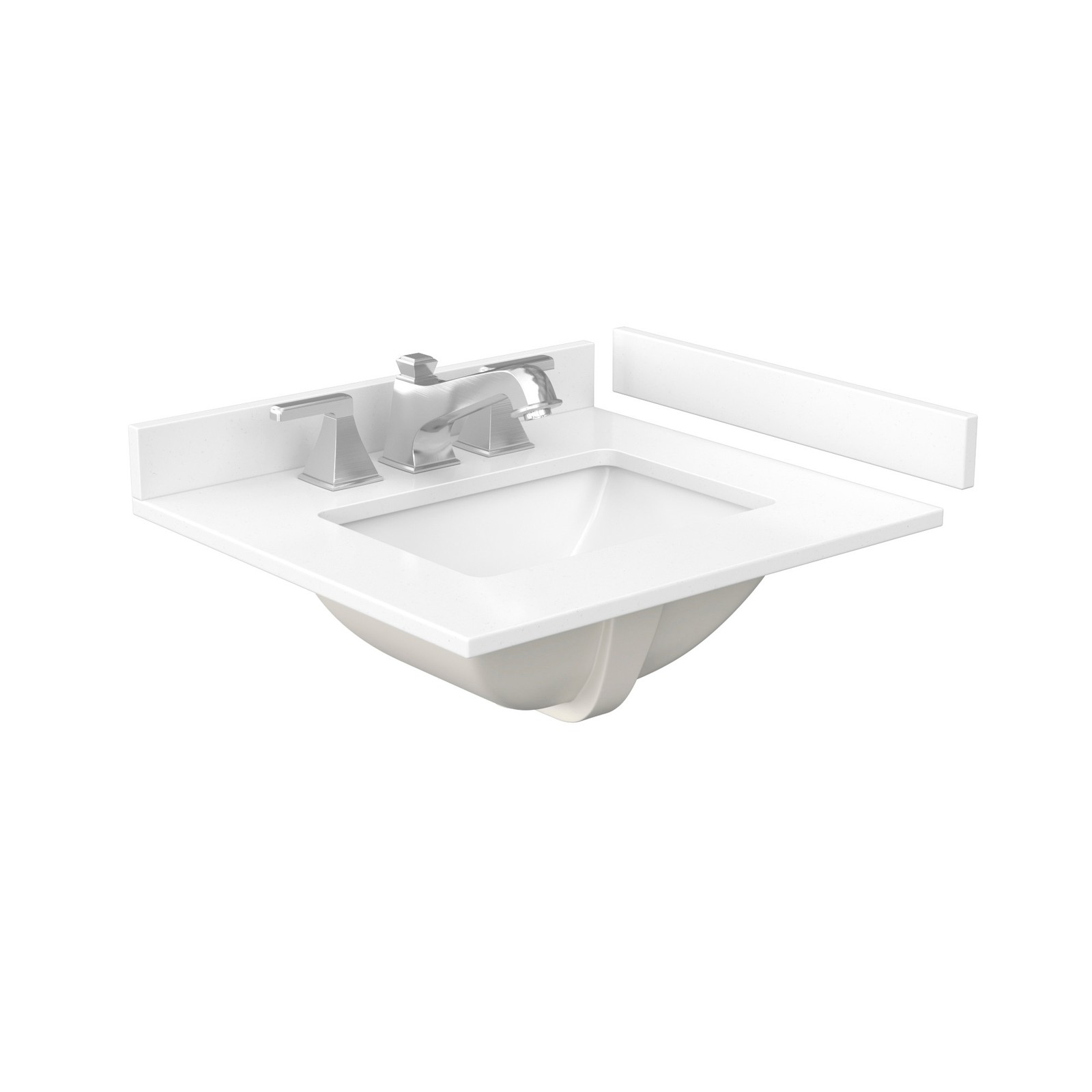 Wyndham Collection WCF9191-24S-VCA-US3MXX Palmilla 24″ – Natural Oak / White