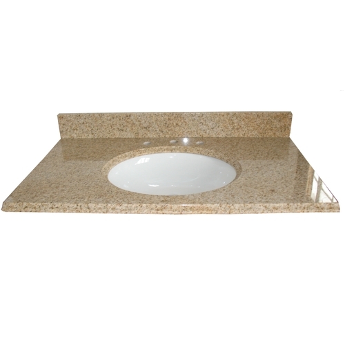 Granite Vanity Top 31 in x 22 in -Beige