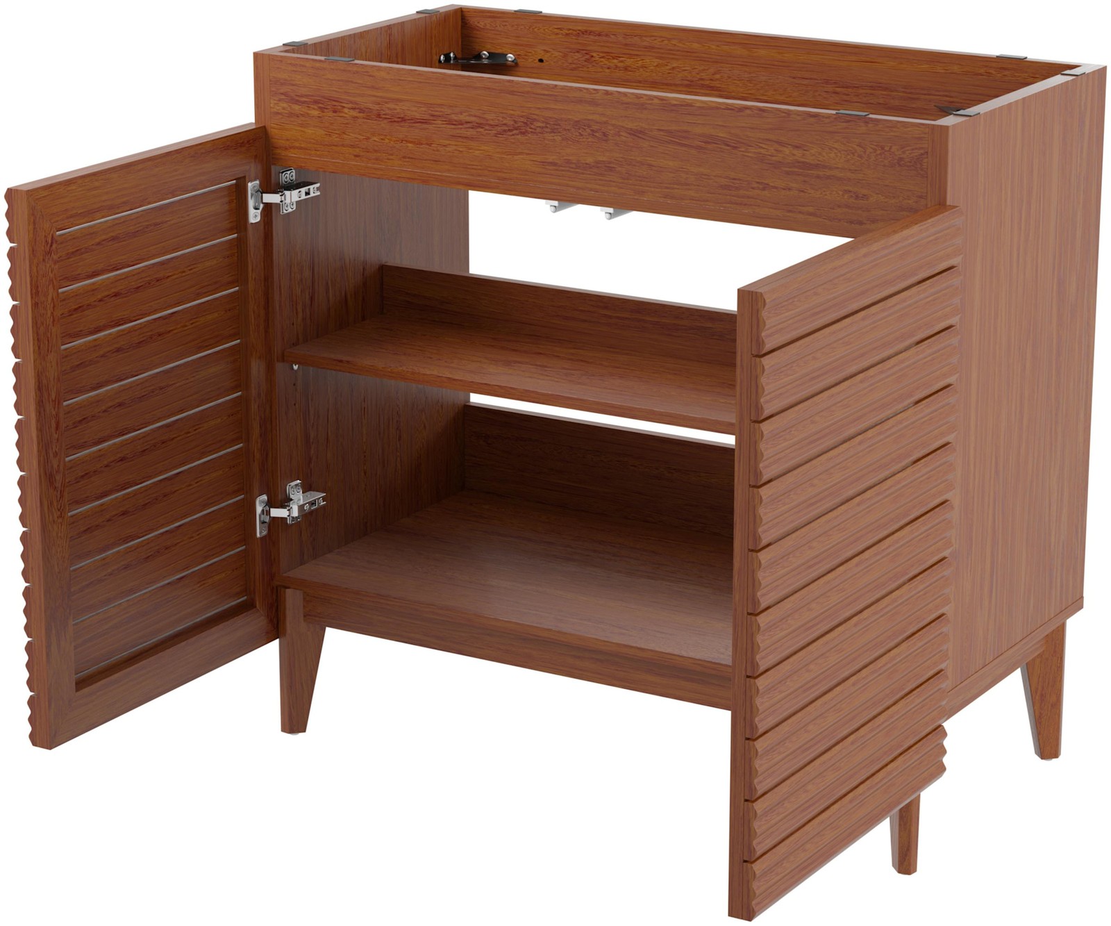 JONATHAN Y Lighting VAN1007 Calandre 36″ Single – Wood