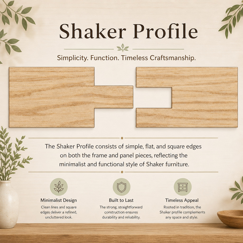 Replacement Maple Shaker Cabinet Doors $ 13.00 sq. ft.