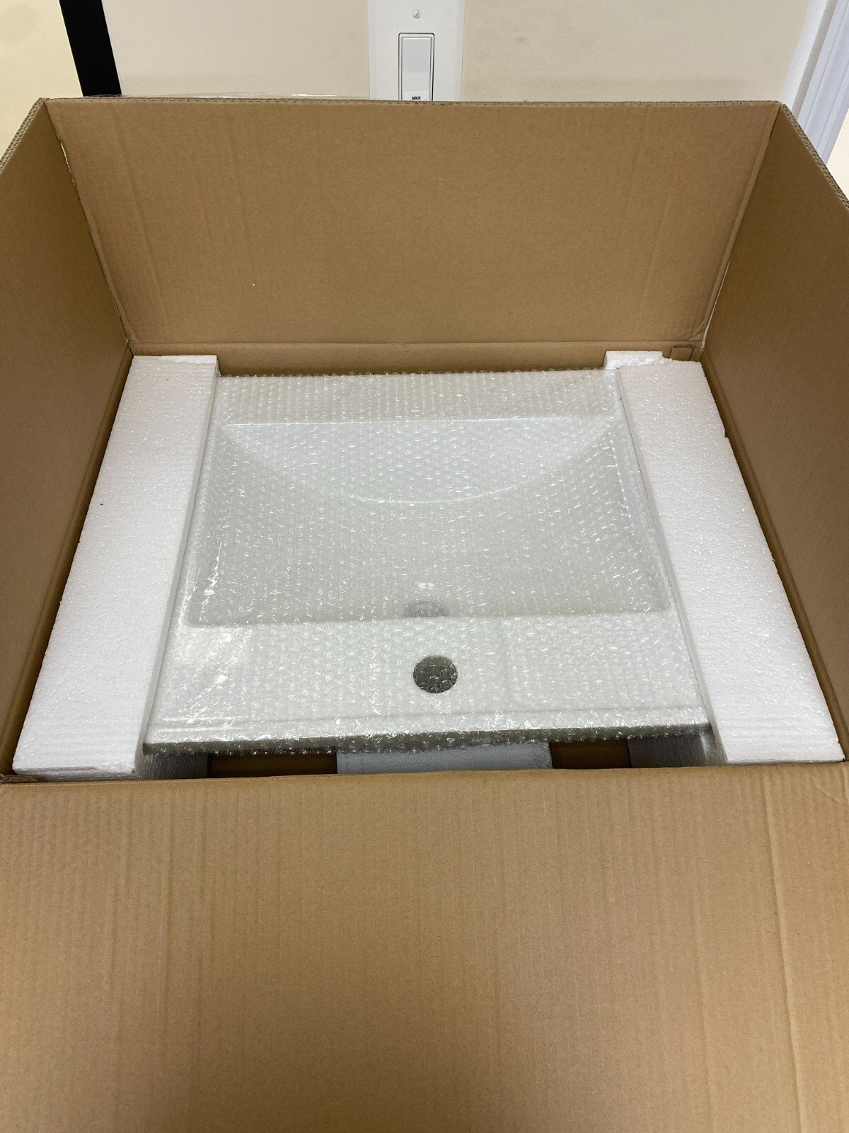 Tennant Brand Ceramic Vanity Top With Sink Item CT2418 Sink and Vanity Top Only