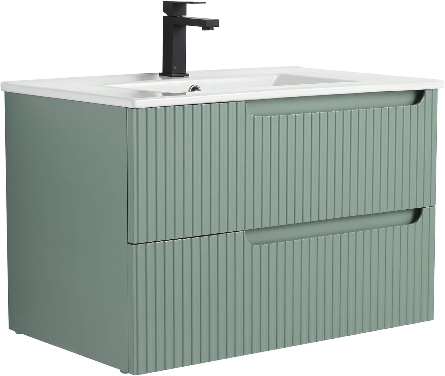 Elegant Mint Green 30″ Bathroom Vanity with Sink – Modern Design