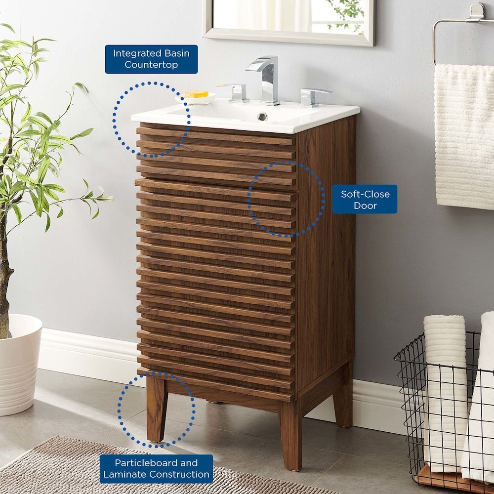 Render 18″ Bathroom Vanity Cabinet