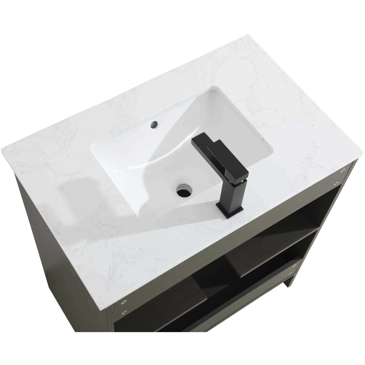 Elegant Lighting VF25130MMB Finnley Vanity Mocha Brown