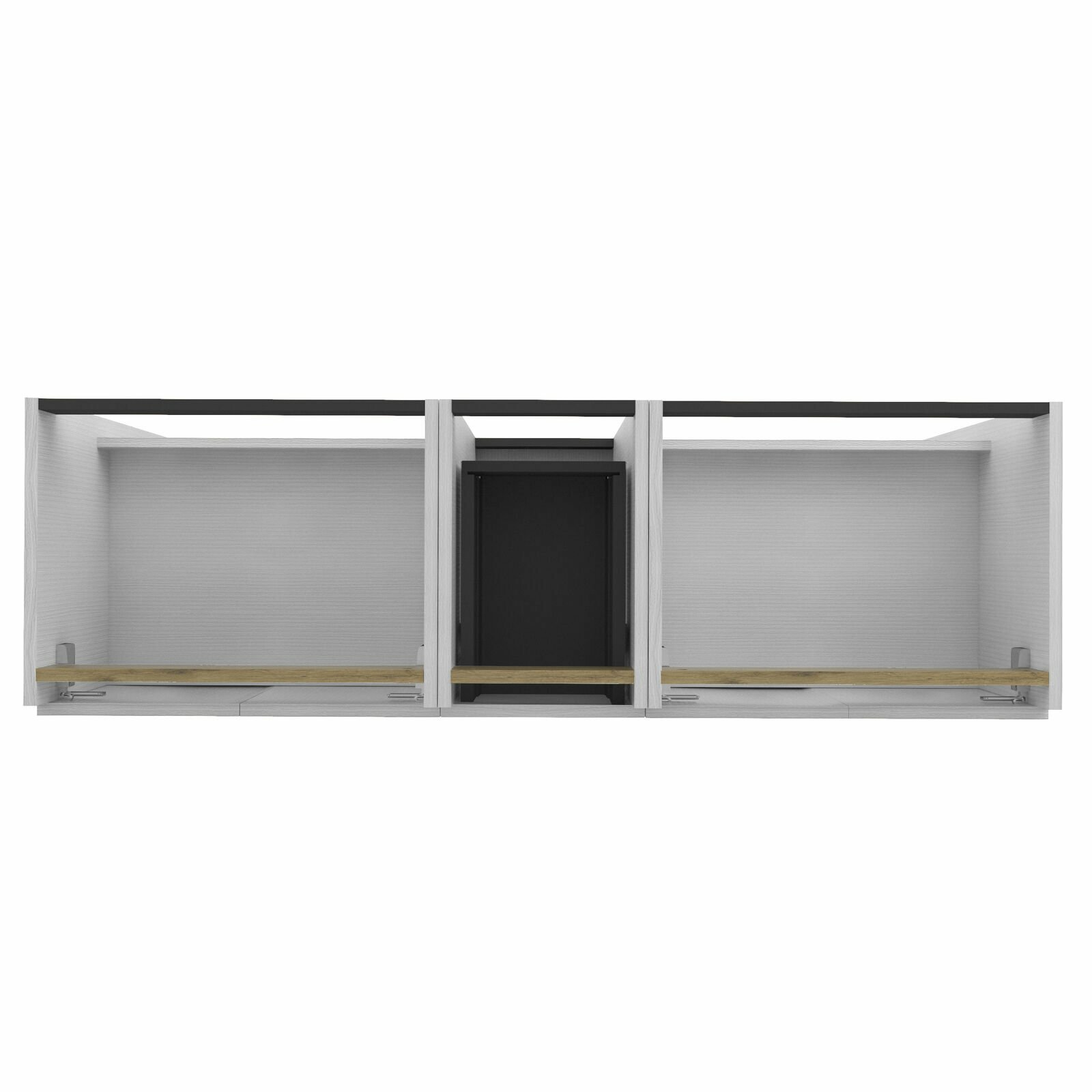 Tennesse 60″ Vanity Base Cabinet | Roucke White Wood | 60 X 33,5 X 21,5 In