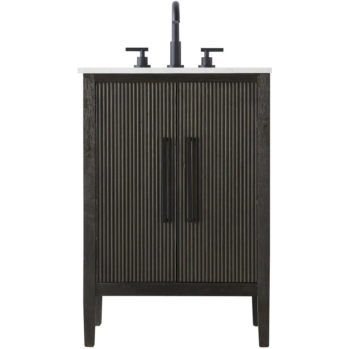 Elegant Lighting VF29624CO Blakely Vanity Chocolate Oak