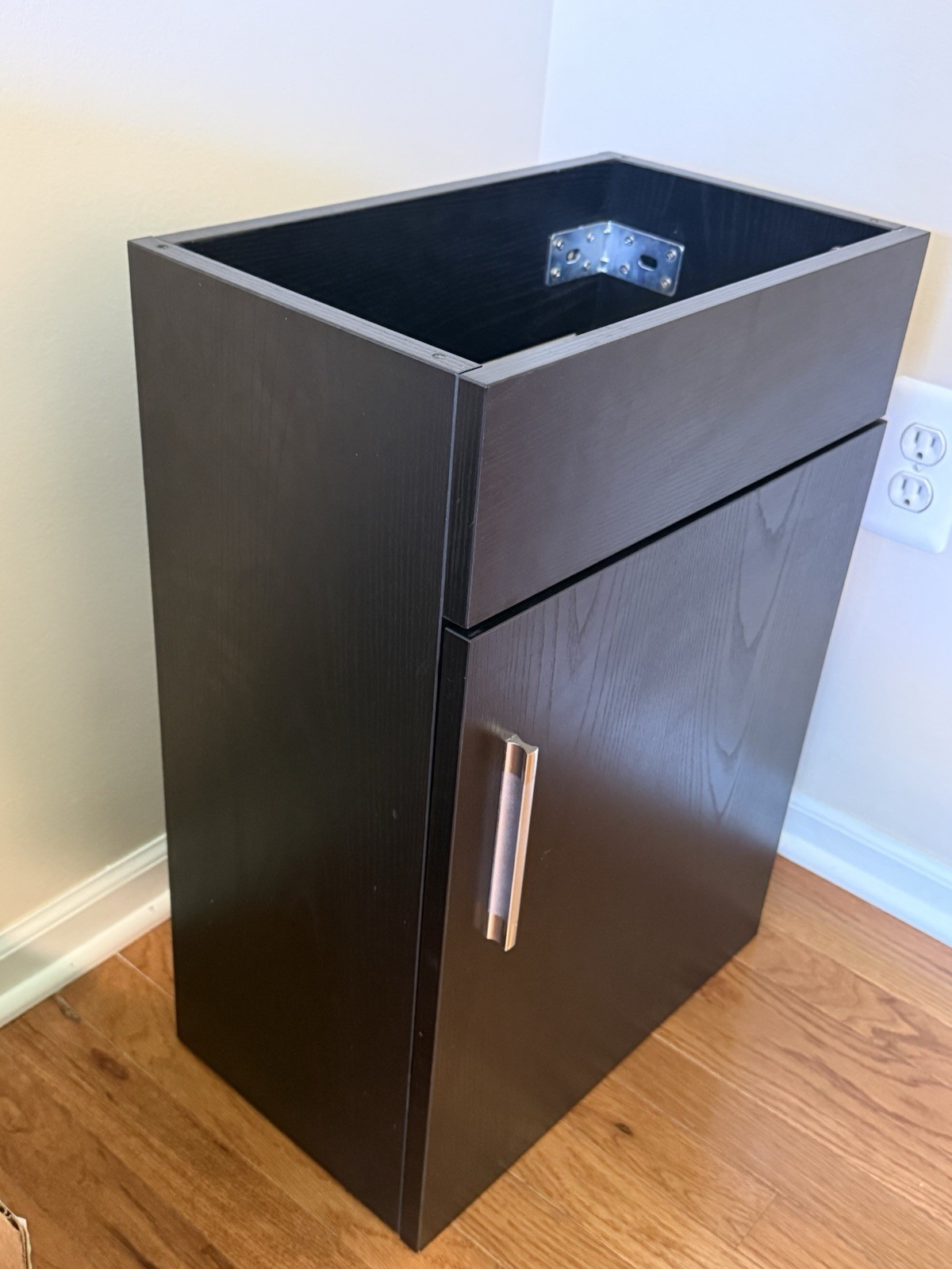 Model # BF101 Sheffield 16.5 in. W x 10 in. D Floating Vanity in Black ONLY Novi