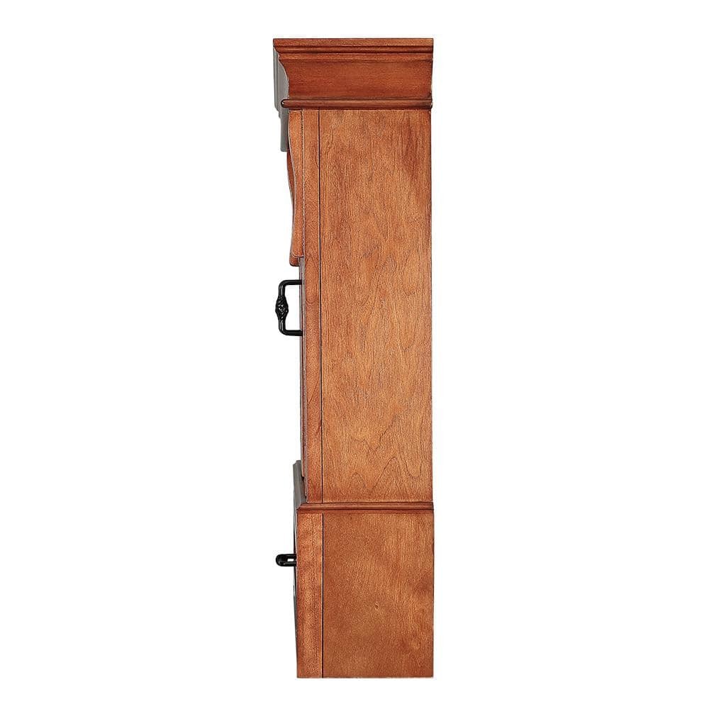Home Decorators Naples 26.5 in. Bathroom Cabinet w/ Warm Cinnamon