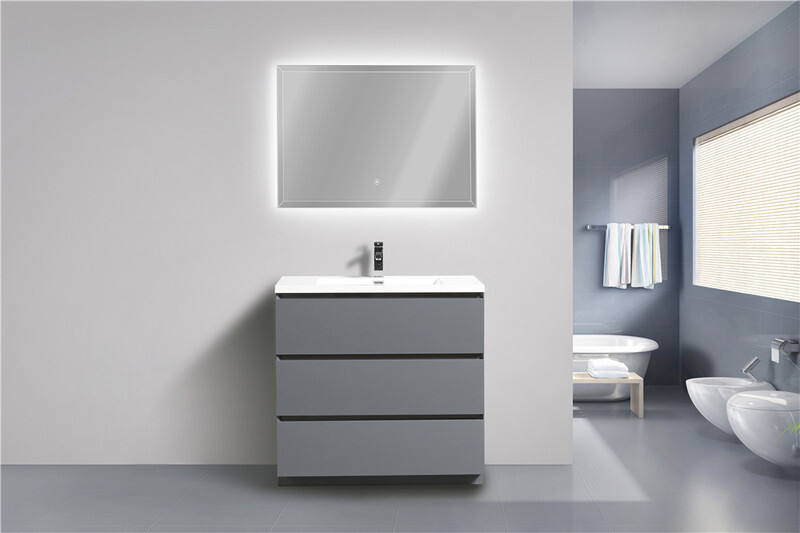 ANGELES 36″ FREESTANDING BATH VANITY WITH REINFORCED ACRYLIC SINK