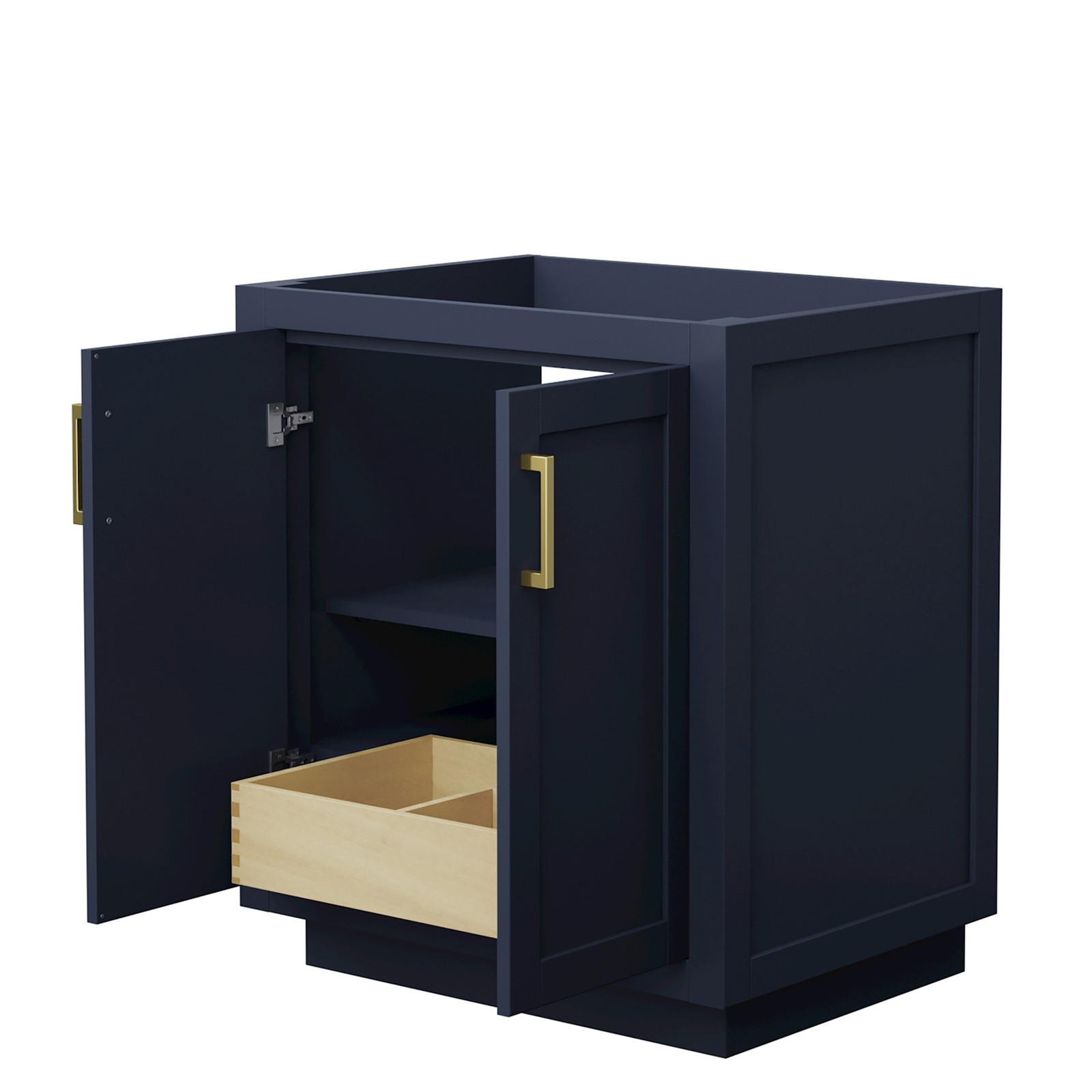 Wyndham Collection WCF2929-30S-CX-MXX Miranda 30″ Single – Green / Brushed Gold