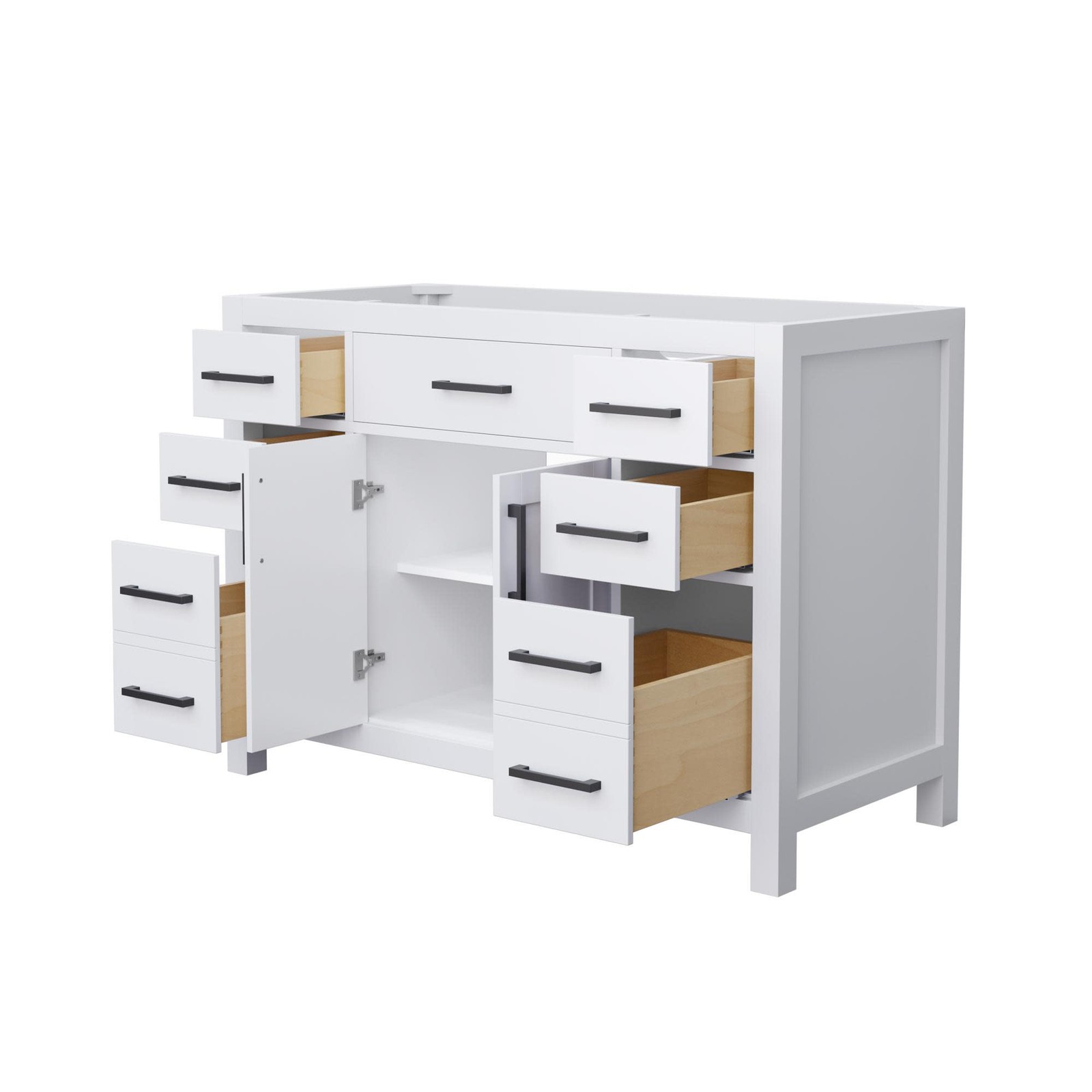 Wyndham Collection WCG242448S-CX-MXX Beckett 48″ Single – Dark Gray / Matte