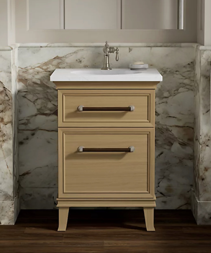 Artifacts™ 24″ bathroom vanity cabinet K-29469-WEK – Light Oak Retail $1569 NIB