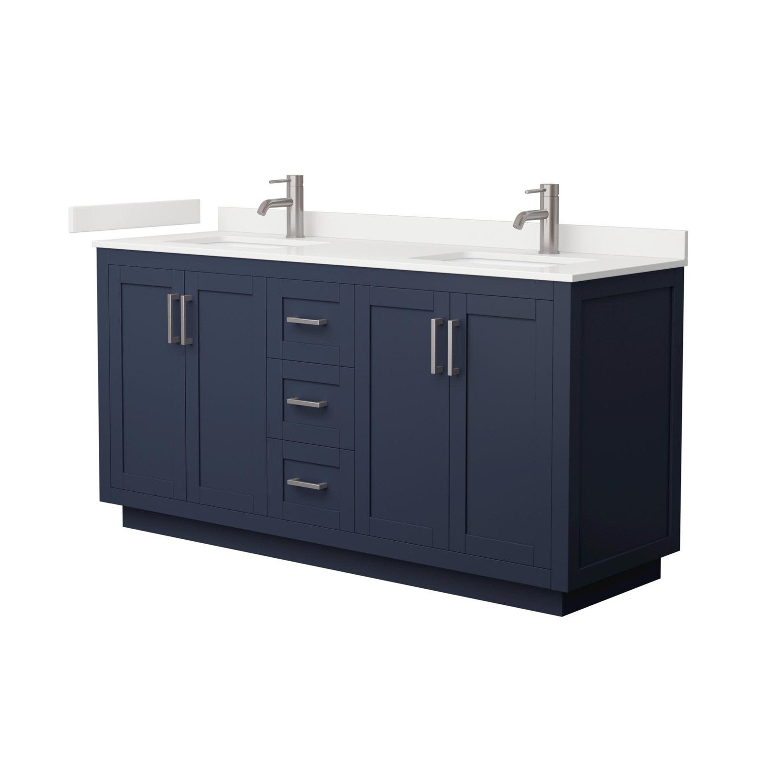 Wyndham Collection WCF292966D-QTZ-UNSMXX Miranda 66″ – Dark Gray / Giotto Quartz