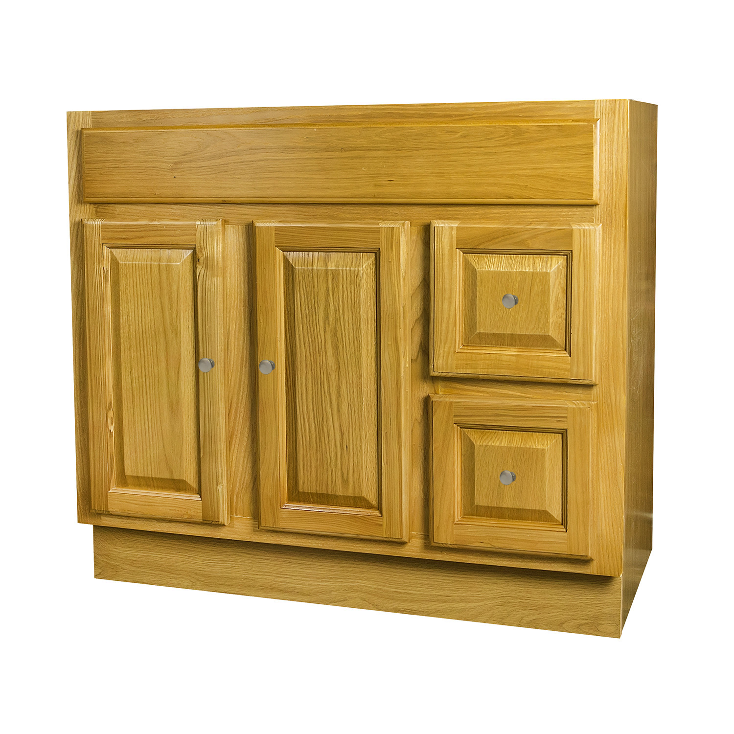 36 x 18 Oak Bathroom Vanity cabinet