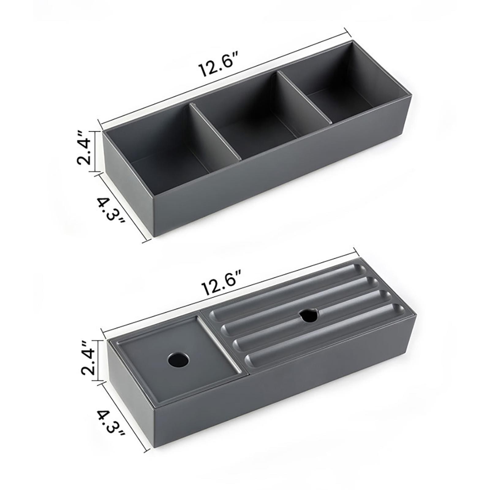 U057-Etna30W-308 30″ Striped Brushed Black Oak Floating Bathroom Vanity